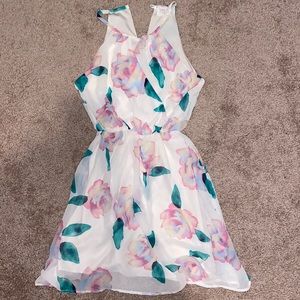 Sienna Sky, small floral dress.